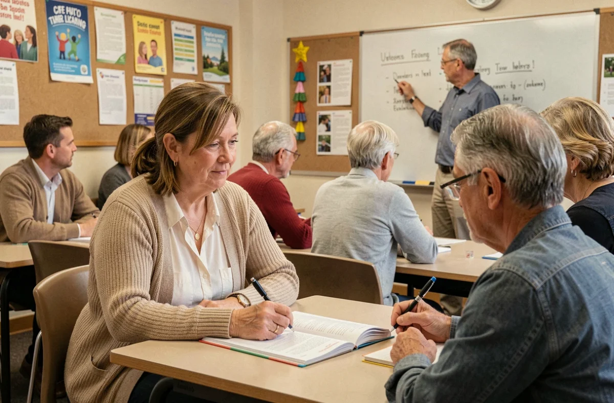Formation linguistique pour adultes dans un centre Greta de Bourgogne-Franche-Comté